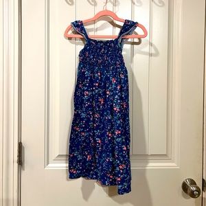 Carters Blue Floral Dress